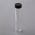 thumbnail image 3 of 10pc Plastic Bead Containers Bottle Column Clear 10.6x2.1cm Capacity: 20ml(0.67 fl. oz), 3 of 3