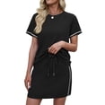 thumbnail image 4 of WIHOLL 2 Piece Sets for Women Spring Summer Athletic Clothing Sets Workout Lounge Travel Outfit Skorts Tennis Skirt, 4 of 11