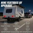 thumbnail image 4 of Wireless Trailer Lights Magnetic, upgrade Rechargeable Wireless Trailer Tow Lights LED Kit, IP65 Waterproof, 10-Hour Battery Life, 100 FT Signal Synchronization for Towing Truck Camper RV Boat, 4 of 5