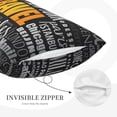 thumbnail image 5 of EasygdpTravel Polyester Fiber Double-Sided Pillowcase,Super Soft,Comfortable And Luxurious Pillowcase,Not Easy To Break Or Deform- 16"X24", 5 of 9