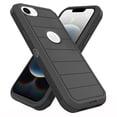thumbnail image 7 of Asuwish Compatible with iPhone 16e/SE 2025/SE 4 Phone Case Hybrid Rugged Shockproof Hard Protective Drop Proof Full Body Heavy Duty Mobile Cell Cover for i16e SE4 Generation 16eCase Women Men Black, 7 of 7