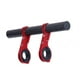 thumbnail image 1 of Naiovety Extensor de manillar de bicicleta con abrazaderas dobles soporte de extensión estante de montaje Universal al aire libre ciclismo de Ciclismo Rojo Fibra de carbon Naiovety OD020549-06B, 1 of 6