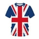 thumbnail image 4 of Union Jack Flag T Shirt Patriotic Costume Union Jack Flag T Shirt Cotton 3D Printed British Flag T Shirt Unisex Mens Womens Crew Neck T Shirt Patriotic Costume ANGGREK Union Jack Flag T Shirt, 4 of 8