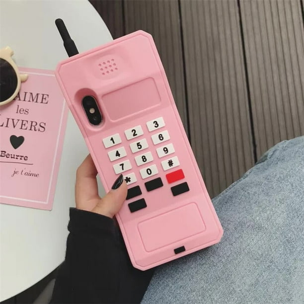 Funda suave de silicona para teléfono móvil, carcasa Retro a prueba de golpes para iPhone 14 Pro Max 11 12 13 XS XR 7 8 Plus SE 5G Fivean unisex