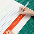 thumbnail image 7 of Kumdkd Flexible Ruler 12inch 30cm Bendable Shatterproof Soft Ruler, Dual Scale CM/INCH Plastic Ruler for Office, Safe Measuring Tool Gift Set, 7 of 7
