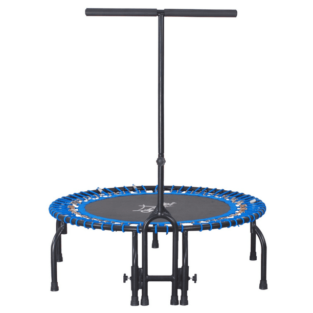 Airzone 38 Fitness Bungee Trampoline Exercise Rebounder With Removable Pad Blue Walmart Com Walmart Com