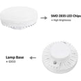 thumbnail image 3 of Set of 4 GX53 LED bulbs for 9W 4000K neutral white light, 3 of 5