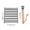 B_Hot#67259, variant on Stainless steel hot dog roller rack grilling tool - BBQ sausage rack with hardwood handle, 4-stick rolling design for even cooking, portable for gas charcoal grill, 1x rack