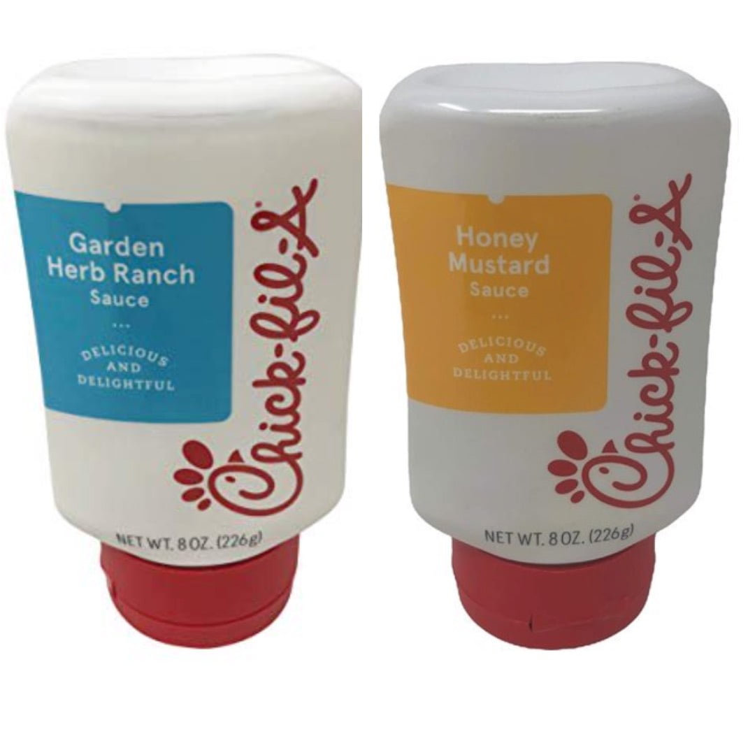 ChickFilA Sauce 8 oz. Squeeze Bottle Resealable Container For