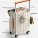 thumbnail image 4 of Maleta con ruedas de 20/22/24/26 pulgadas, cerradura de combinación, equipaje de viaje, apertura frontal, tirante ancho, cubierta de carrito con carga USB, 4 of 4