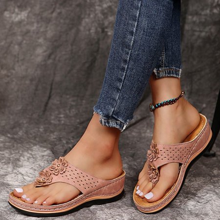 

Lady Sandals Summer Beach Slippers Platform Flip Flops