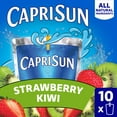 thumbnail image 3 of (2 pack) Capri Sun Strawberry Kiwi Flavored with other natural flavor Juice Drink Blend, 10 ct Box, 6 fl oz Pouches, 3 of 15
