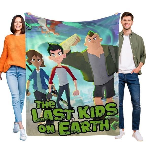 Blanket The Last Kids on Earth for Boys Girls Lightweight Kids Throw Blanket Cute Soft Blankets Flannel Plush Blankets Gifts 30x40in