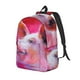thumbnail image 1 of Balery Pig Mochila Clásica Impresa Básica para Viaje, Mochila Escolar Resistente al Agua, Mochila de Lona con Correas Ajustables-Medium, 1 of 5