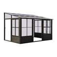 thumbnail image 4 of Gazebo Penguin Florence Add-A-Room 8 ft. x 16 ft. in Black, 4 of 9