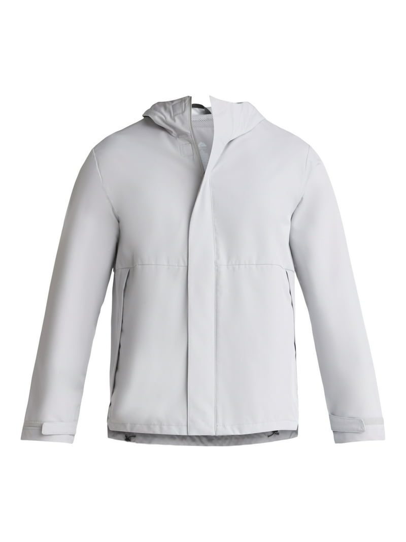 Ozark Trail Men's Rain Jacket with Hood, Sizes S-3XL