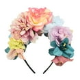 thumbnail image 2 of Diadema floral de simulación para boda, hecha a mano, para juego de rol Estilo D, 2 of 9
