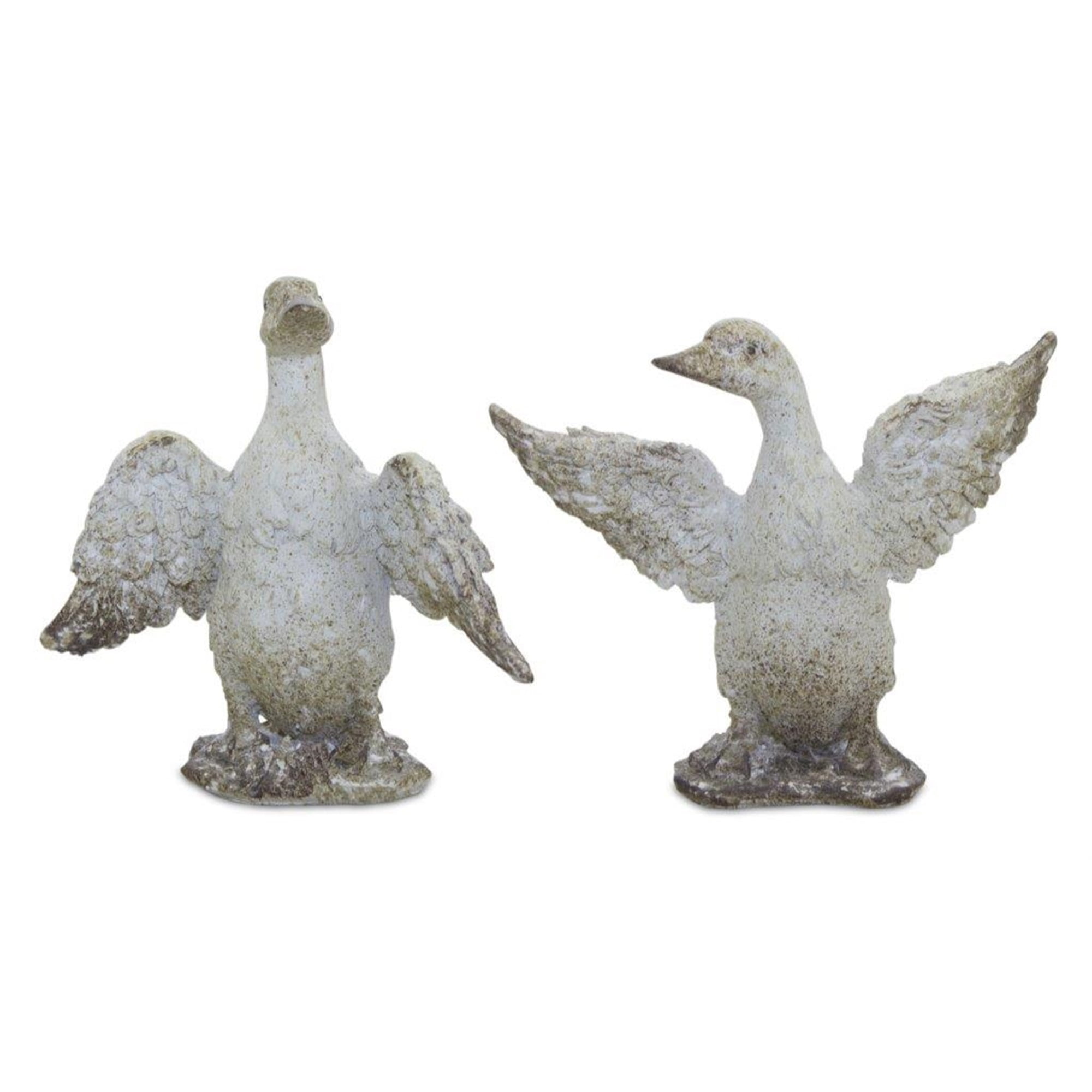 Duck (Set of 2) 5"H, 5.25"H Resin