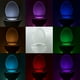 thumbnail image 3 of 3 Pcs 8 Color LED Noche Inodoro Sensor de lámpara por Movimiento Lámpara de Asiento 1W, 3 of 3