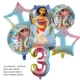 thumbnail image 4 of Globos de Disney Moana con temática de baby shower, juego de globos de dibujos animados para fiestas, suministros de decoración para cumpleaños de niñas, 4 of 5