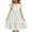 Army Green-13, variant on Avrntaa Cute Summer Girls' Casual Dress Short Sleeve Ruffle Swing A-Line Midi Dress Crewneck for 5-14Y