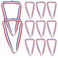 thumbnail image 1 of SHISUYAN 12pcs Sports Meeting Medal Ribbons Multi-function Neck Ribbons Sport Party Medal Lanyards, 1 of 8