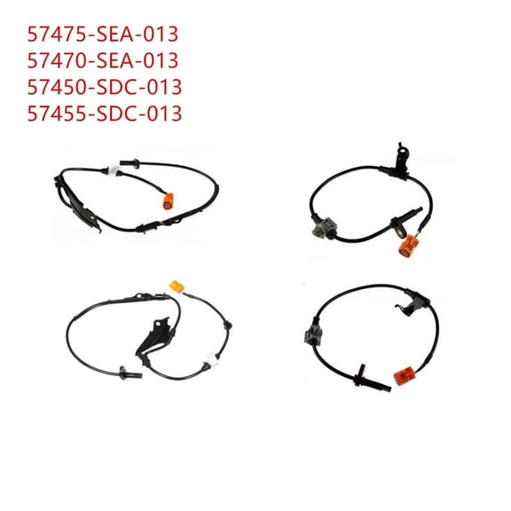 4 x ABS Speed Sensor Front & Rear Left & Right Fits For Acura TSX 2004-2008 I4 2.4L