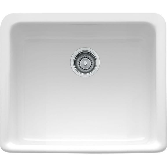 Franke Mhk-110-20 Manor House 19-2/3" X 15-3/4" Single Basin Farmhouse Fireclay Kitchen