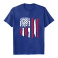 thumbnail image 5 of Duqingm Usa Tshirt 250 Anniversary Usa Shirt Women Usa 250Th Anniversary Shirt Patriotic American Flag Tops 1776-2026 Tshirt Blue,3XL, 5 of 5
