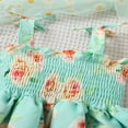 thumbnail image 4 of AMERTEER Robe Florale pour Filles, Robe Tutu à Couches pour Bébé Fille, Tenue de Fête d'Anniversaire 9-12 Mois, 4 of 7