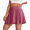 Dark Burgundy, variant on G4Free Wrapped Front Pleated Tennis Skirts for Women High Waisted A Line Golf Skorts Soft Athletic Inner Shorts with Pockets