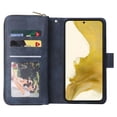thumbnail image 4 of ETFAST Wallet Card Zipper Flip Leather Case For Samsung Galaxy S24 Ultra S24 Plus S23Ultra S23Plus S23FE S22 Ultra S21 Ultra S21FE S20 Ultra S20FE S10 S9 S8 Phone Case, 4 of 15