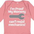 thumbnail image 4 of Inktastic Mechanic Daddy Proof Mommy Cant Resist Boys or Girls Long Sleeve Baby Bodysuit, 4 of 5