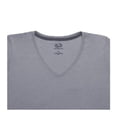 thumbnail image 3 of Playera Fruit Of The Loom para Mujer, Cuello V Manga Corta Gris Jaspe Claro Talla  EG, 3 of 4