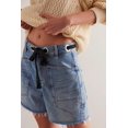 thumbnail image 2 of Bermudas holgadas Yoawdats de mezclilla vintage para mujer, 2 of 4