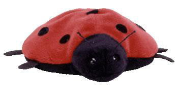 TY Beanie Baby Lucky The Ladybug with Spots Plush Toy for sale online 