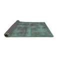 thumbnail image 2 of Ahgly Company Indoor Square Persian Turquoise Blue Bohemian Area Rugs, 3' Square, 2 of 4