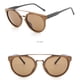 thumbnail image 3 of Retro Vintage mujeres hombres madera polarizado 100% 400 lentes protección gafas de sol café Colcomx Gafas de sol de madera de los hombres de las mujeres, 3 of 7