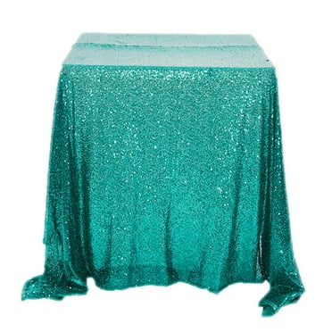 TETOU 2pcs Gold Table Runner 11*108" Sequin Glitter Foil Metallic Thin ...