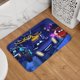 thumbnail image 4 of Alfombra con dobladillo personalizado Batwheels para interiores, para el hogar, el dormitorio, el baño, la cocina, alfombra decorativa para el suelo, alfombra con absorción de agua de 40 x 60, 4 of 7