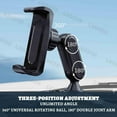 thumbnail image 3 of Dashboard Car Phone Holder, 360 Degree Rotation Dashboard Cell Phone Holder, Universal Car Phone Holder Mount, Multifunctional Car Dashboard Mobile Phone Holder, for 4 to 7 inch Smartphones(3pcs), 3 of 8