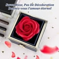 thumbnail image 2 of Compatible with Eternal Rose Floral Necklace Box Valentine's Day Gift Blue, 2 of 4