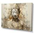 thumbnail image 2 of Designart "Unadorned Buddhist Icon II" Buddhism Canvas Wall Art, 2 of 7