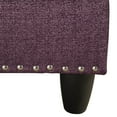 thumbnail image 7 of Hommoo 4-Seat Linen Sectional Sofa Sets, L Shaped Flippable Backrest Sectional Couches and Sofas, Modern Living Room Furniture Sets, 15' Back Height, Amaranth(No Ottoman), 7 of 7