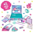 thumbnail image 3 of GirlZone Mermaid Stationary Gift Set for Girls, 45 piece Letter Writing Kit with Envelopes, Paper, Cards and More, Great Mermaid Gifts for Girls 9-12, 3 of 8