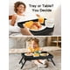 thumbnail image 4 of Bandeja de cama de madera con forma de pipishell para servir el desayuno en la cama, 4 of 7