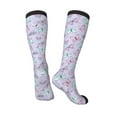 thumbnail image 4 of Balery Purple Butterfly Fun Novelty Socks Men'S Women'S Crew Socks Funny Crazy Novelty Socks Quirky And Cool Socks, 4 of 9