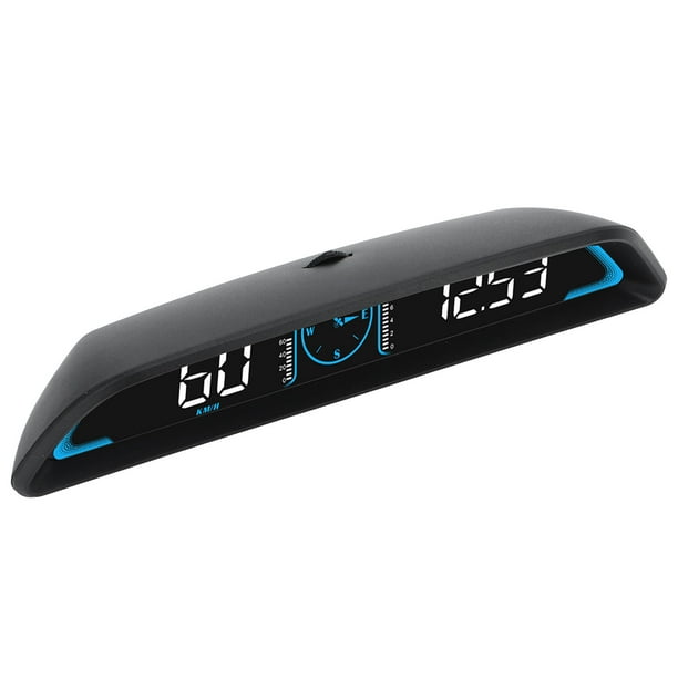 HUD para automóvil, pantalla HUD universal para automóvil, velocímetro HUD, GPSHU, confiabilidad excepcional