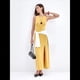 thumbnail image 5 of Vestido Elegante, Versátil, Ajustado, Sin Mangas, para Mujer, de Verano y Otoño Amarillo M, 5 of 10