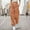Orange, variant on WILLBEST Pants for Women Women's Rugby Print Loose Pocket Ankle Strap High Waisted Sweatpants Casual Pants Kakie Pants